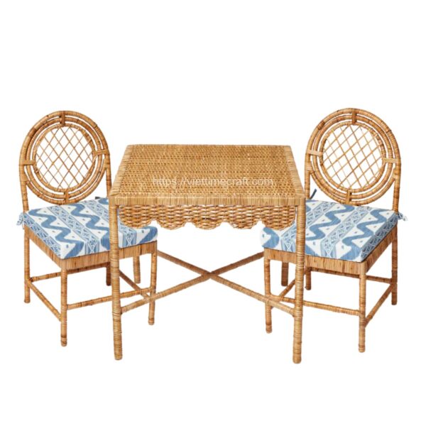 Set Rattan Table And Chair Wholesale From Vietnam