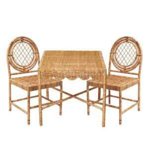 Set Rattan Table And Chair Wholesale From Vietnam