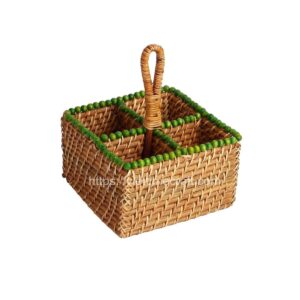 Rattan Utensil Holder Wholesale Viettimecraft