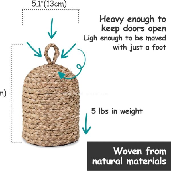 Handwoven Seagrass Doorstop Wholesale From Viettimecraft Manufacturer