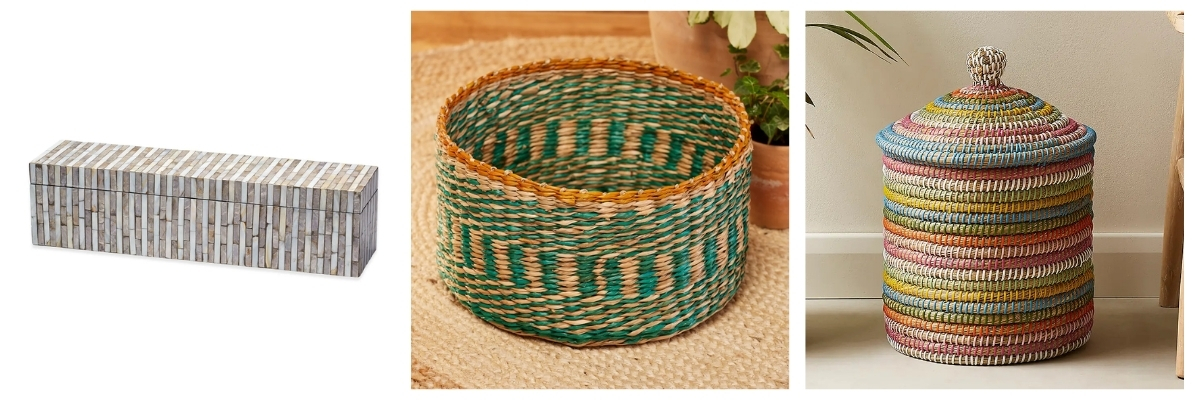 Application of Stripe Patterns in Handicrafts