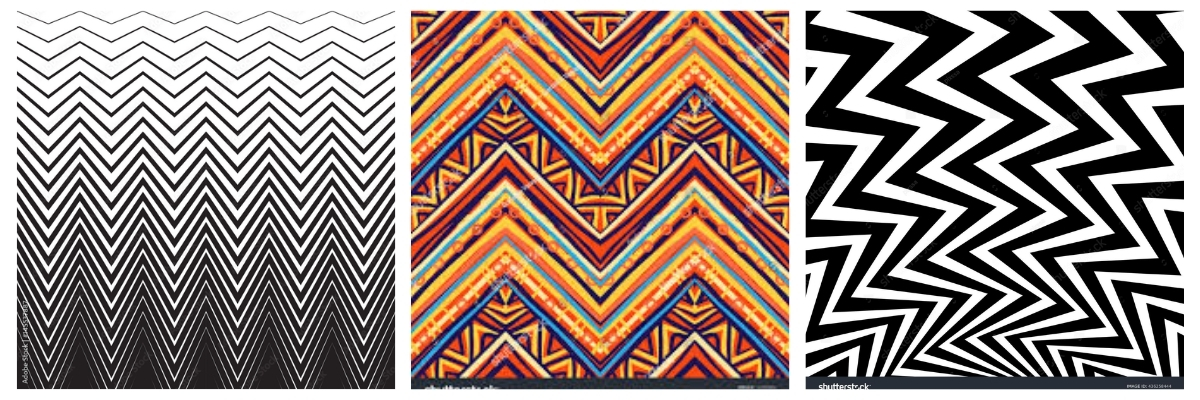 Zigzag - Dynamic Pattern for 
Craft products, used in many handicraft suppliers