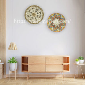 Set Seagrass Wall Decor Home Decoration