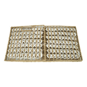 Foldable Straw Storage Basket