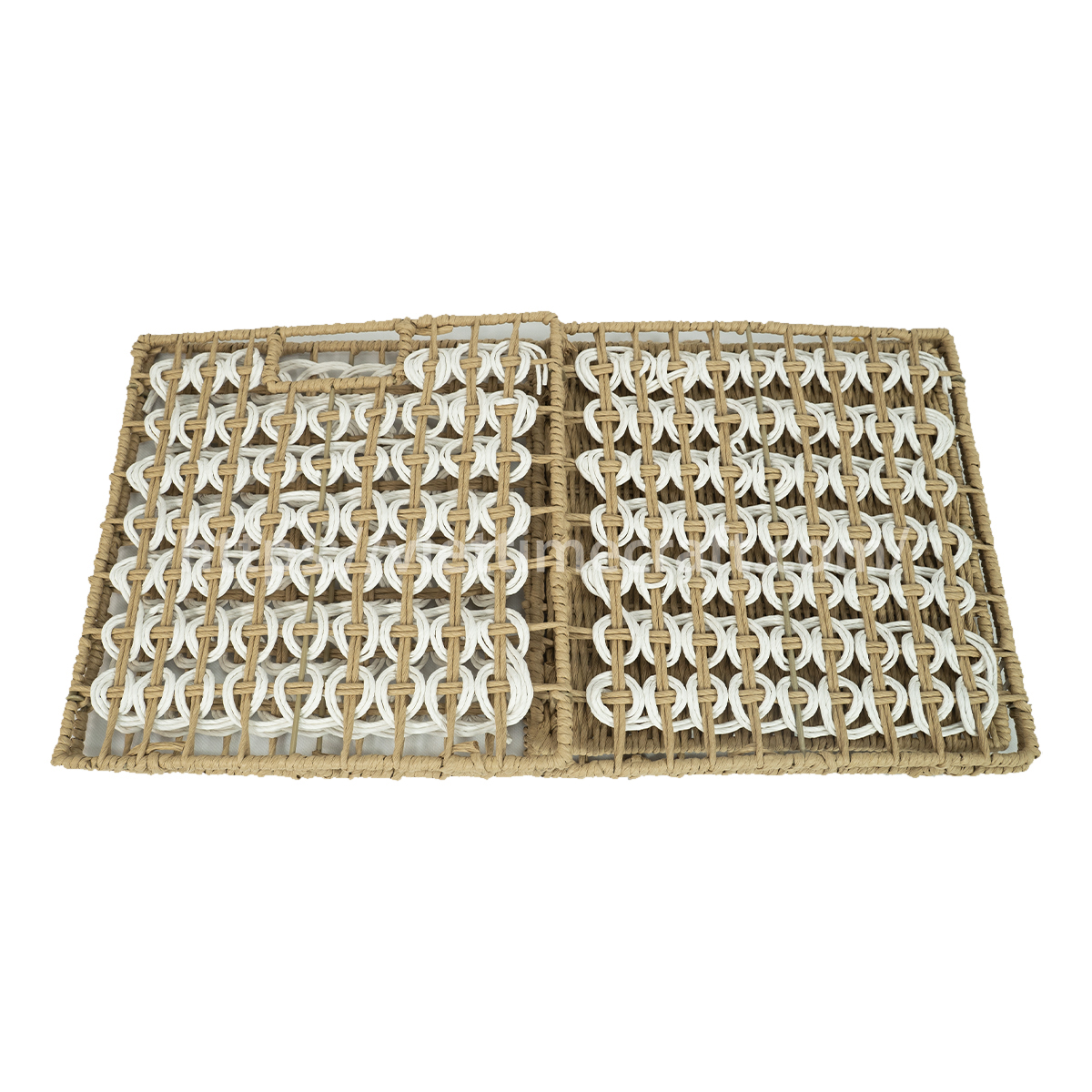 Foldable Straw Storage Basket