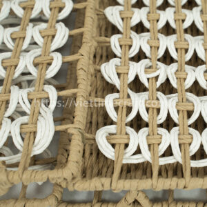 Foldable Straw Storage Basket