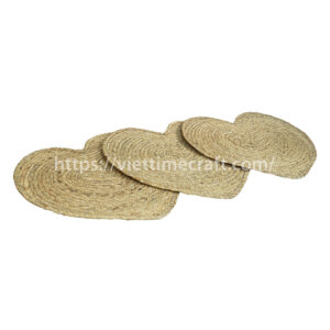 Water Hyacinth Placemat Heart Shape