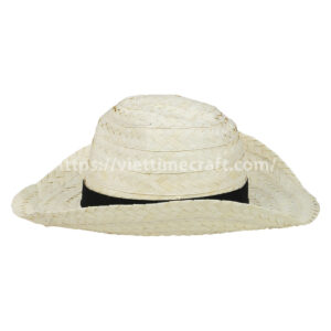 palm leaf beach hat for summer