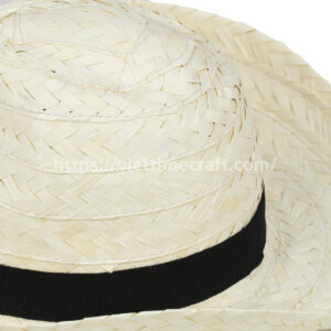 palm leaf beach hat for summer