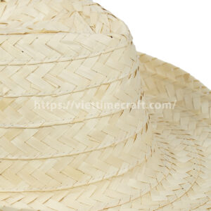 palm leaf hat for summer