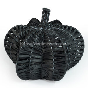 Wicker Pumpkin For Halloween Vietnam Factory