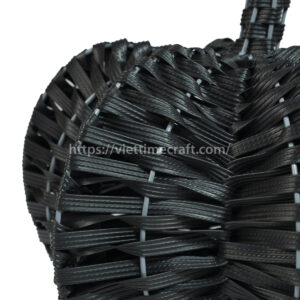 Wicker Pumpkin For Halloween Vietnam Factory