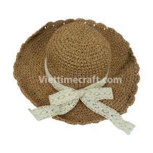 Straw Paper Rope Hat For Beach Summer Holiday