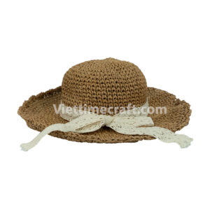 Straw Paper Rope Hat For Beach Summer Holiday