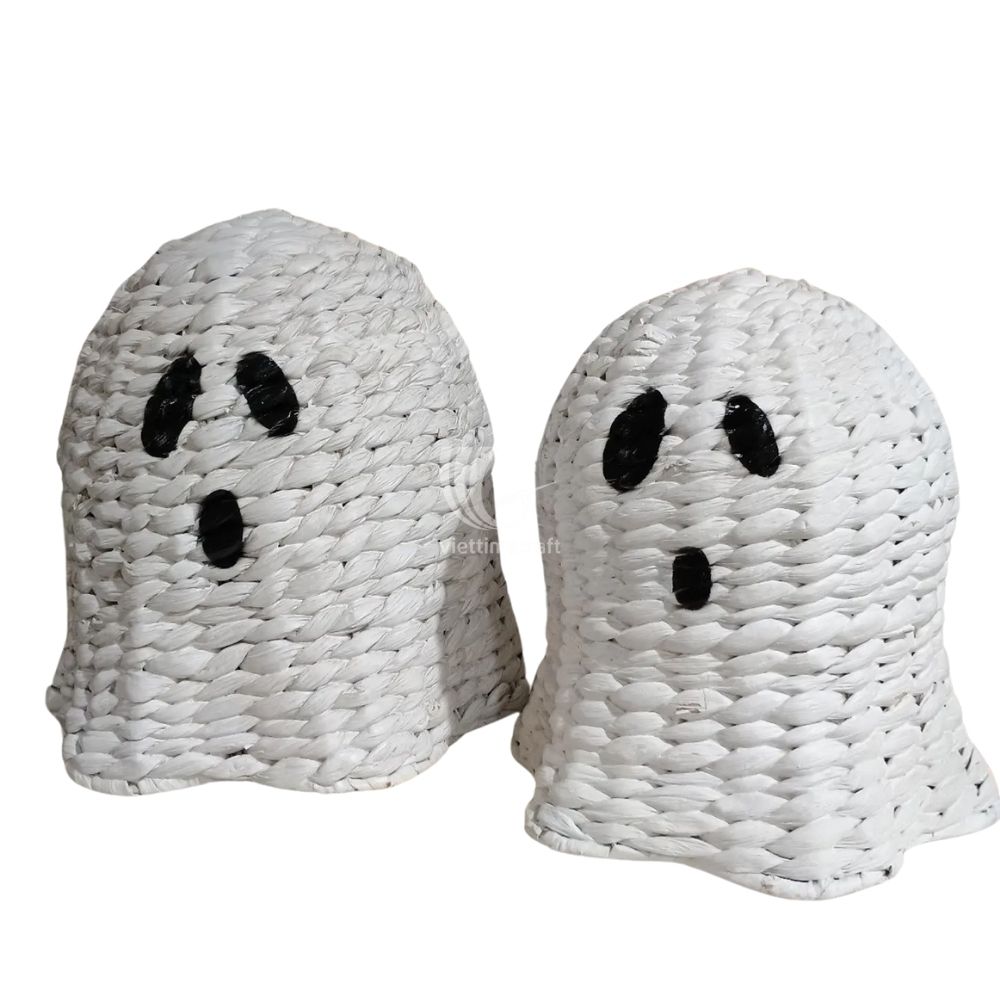 Set Of 2 Water Hyacinth Ghost Wholesale