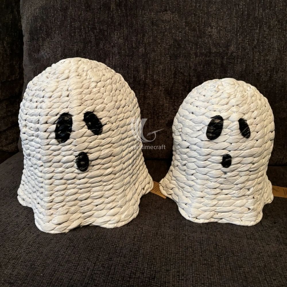 Set Of 2 Water Hyacinth Ghost Wholesale