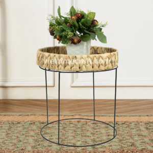 Handwoven Water Hyacinth Nesting End Tables Set of 2 Viettimecraft Manufacturer