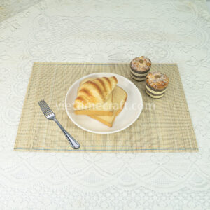 bamboo placemats, handmade bamboo table mat, eco-friendly placemat, colorful bamboo dining mat, natural table setting, Vietnamese handicraft, customizable placemat, zero waste dining accessories, woven bamboo table decor, organic placemats