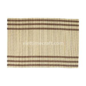 bamboo placemats, handmade bamboo table mat, eco-friendly placemat, colorful bamboo dining mat, natural table setting, Vietnamese handicraft, customizable placemat, zero waste dining accessories, woven bamboo table decor, organic placemats