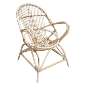 Wholesale Natural Rattan Lounge Chair – Handwoven Bamboo Armchair from Vietnam Manufacturer