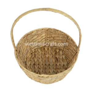Vietnamese Handmade Water Hyacinth Gift Basket for Packaging
