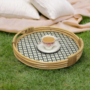 Wicker Bamboo Serving Tray Wholesale From Vietnam