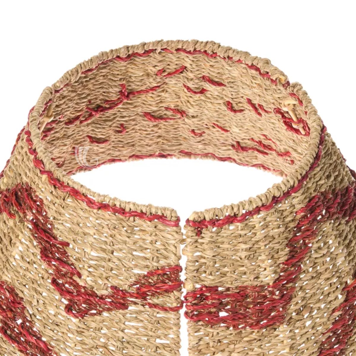 Seagrass Christmas Collar Tree, Skirt Tree