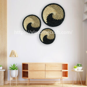 wall decor made of seagrass set wholesale