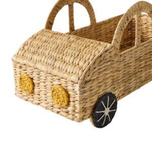 Water Hyacinth Truck Book Basket Wholesale