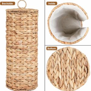 Water Hyacinth Toilet Paper Holder