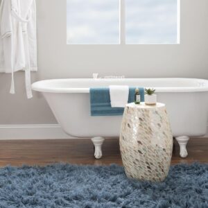 Mother of Pearl Pedestal Side Table Wholesale From Vietnam