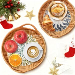 Wicker Rattan Tray Home Decoration Vietnam