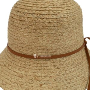 Handwoven synthetic straw hat from Viettimecraft Wholesale