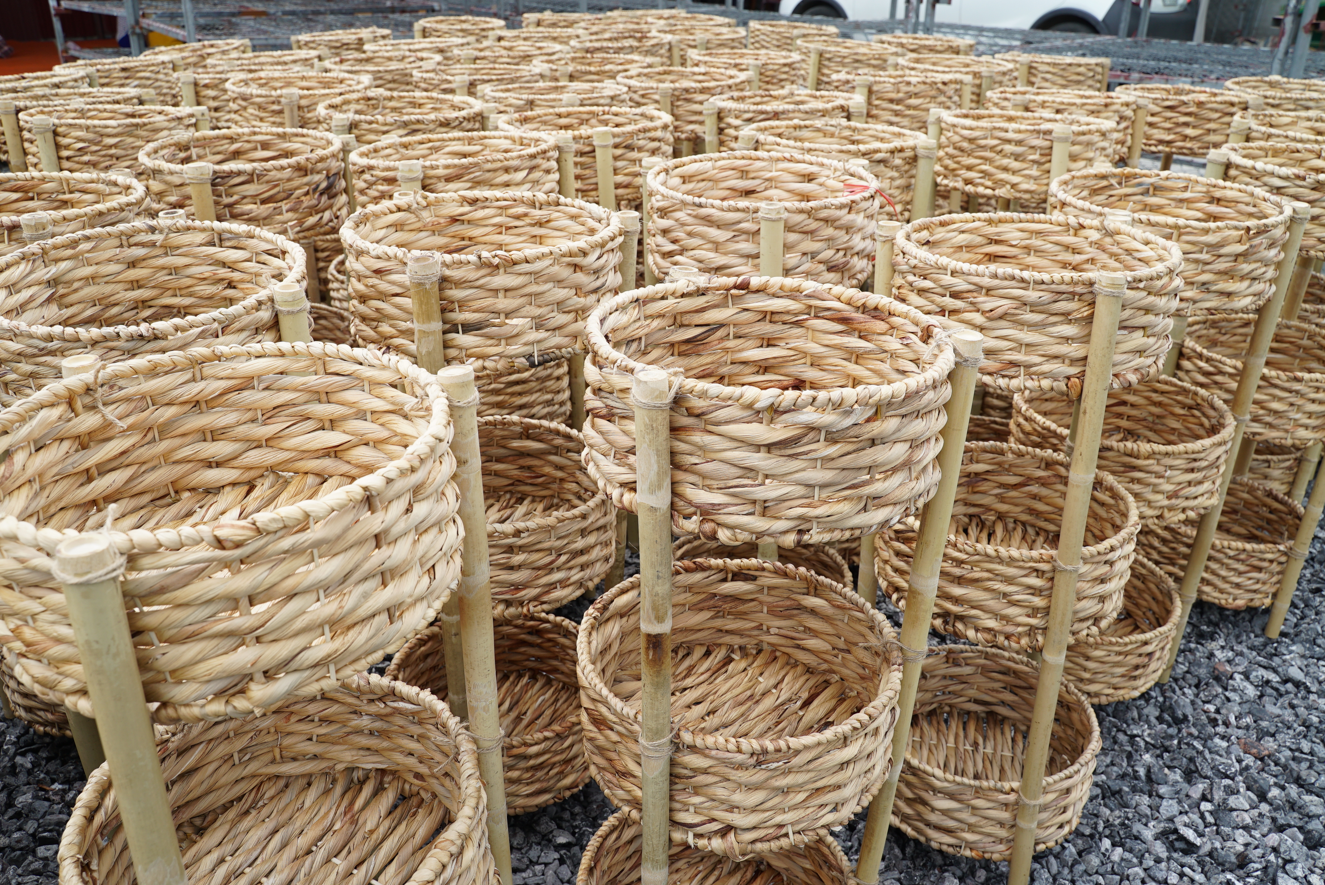 Water Hyacinth Basket I Viettimecraft