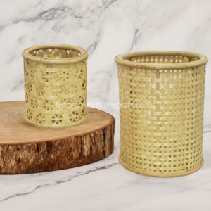 Rattan Candle Holder Vietnam handicraft