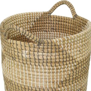 Seagrass Basket Set with Plastic Strings from Viettimecraft