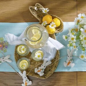 Bunny Seagrass Tray - C00890 I Viettimecraft