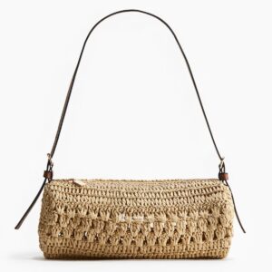 Handwoven Straw Bag, Natural Straw Tote Bag | Viettimecraft