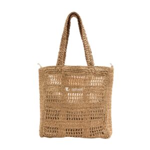 Handwoven Straw Bag, Natural Straw Tote Bag | Viettimecraft