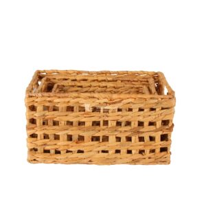 Water Hyacinth Basket - B00531 I Viettimecraft