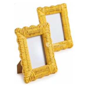 Rattan Photo Frame I Viettimecraft - M0803