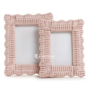 Rattan Photo Frame I Viettimecraft - M0803