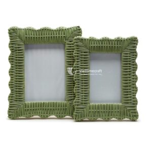 Rattan Photo Frame I Viettimecraft - M0803