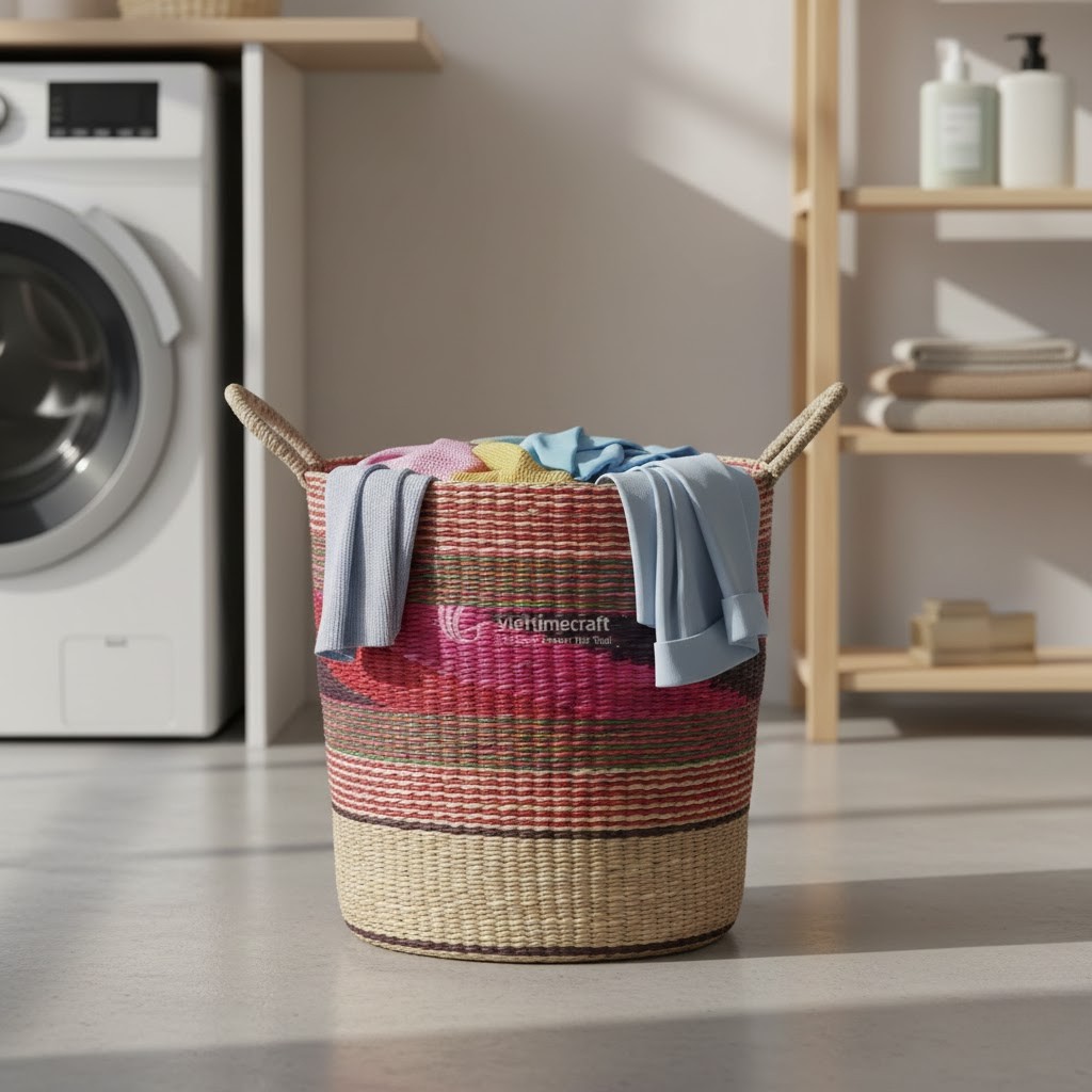 Seagrass Basket - C00792 I Viettimecraft