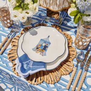 Water Hyacinth Placemat for Home Decor I Viettimecraft - B00534