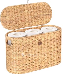 Water Hyacinth Tissue Storage Basket - B00533 I Viettimecraft