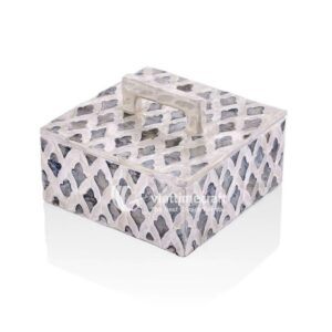 Mother of Pearl Mosaic Inlaid Box I Viettimecraft - KT0067