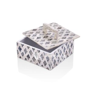 Mother of Pearl Mosaic Inlaid Box I Viettimecraft - KT0067