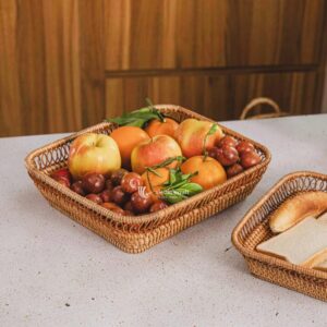 Rattan Basket I Viettimecraft - M0797