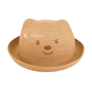 Adorable Straw Sun Hat for Kids - C00794 I Viettimecraft